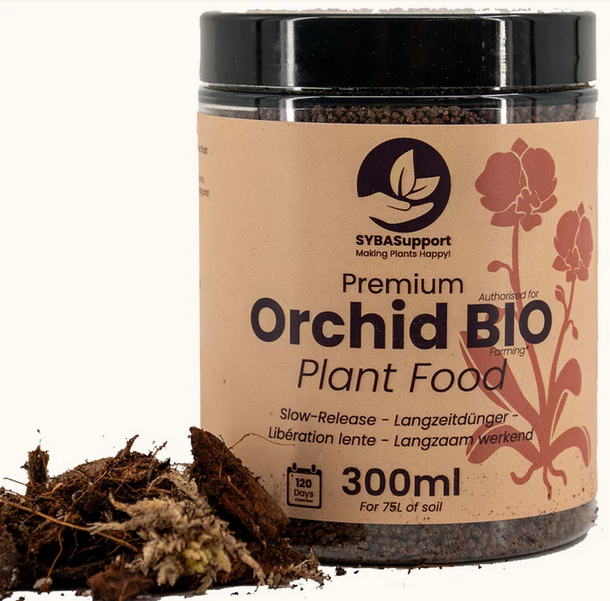 Langtidsvirkende økologisk gødning til orkideer